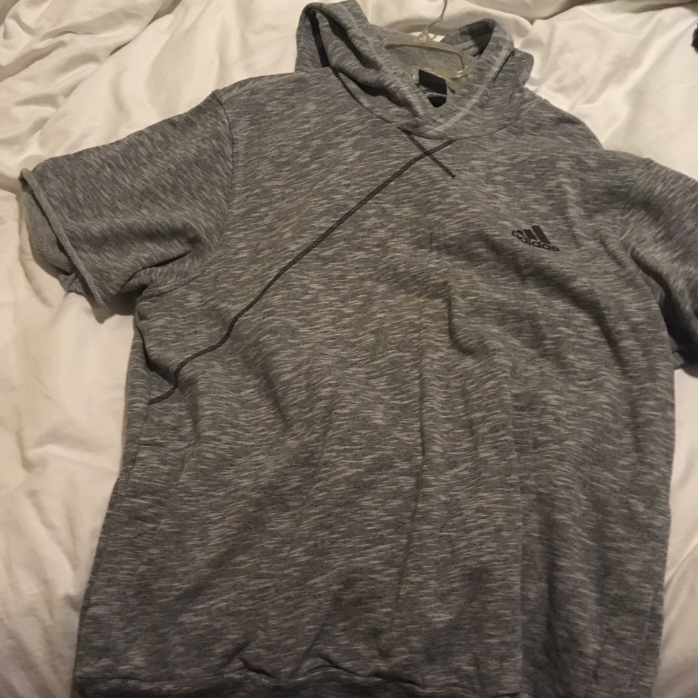 Adidas cut off sweatshirt